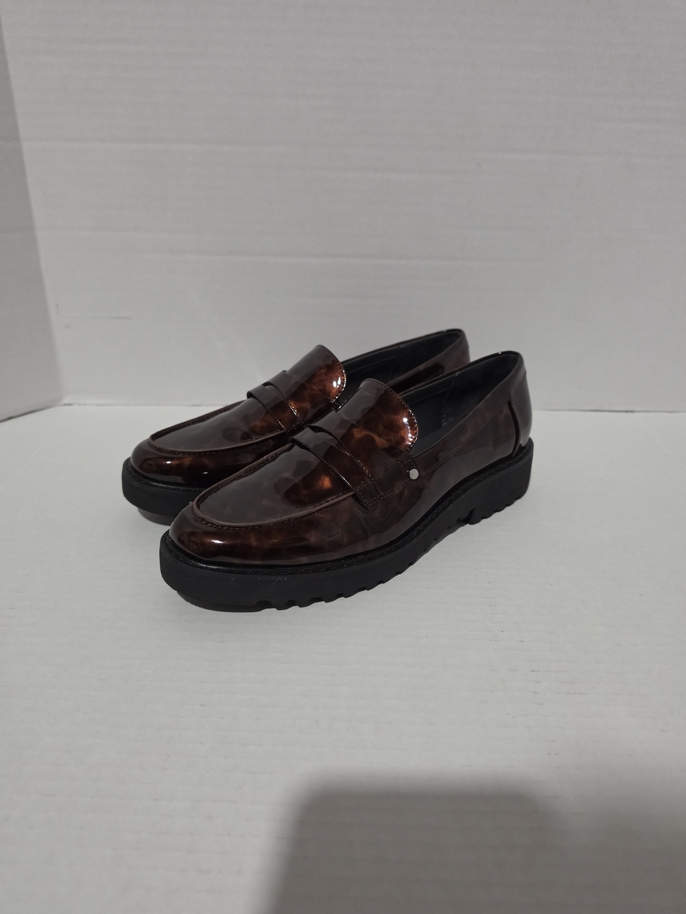Franco Sarto Women's Cassandra Brown Loafers Size 8